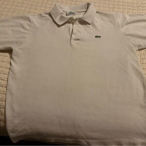 Lacoste Cream Polo Shirt